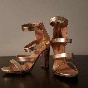 Gold Heels